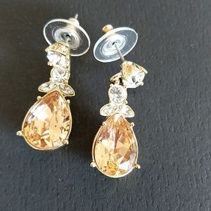 Givenchy crystal Drop earrings